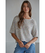 Knit Sweater Cotton Polyester  Top Multi