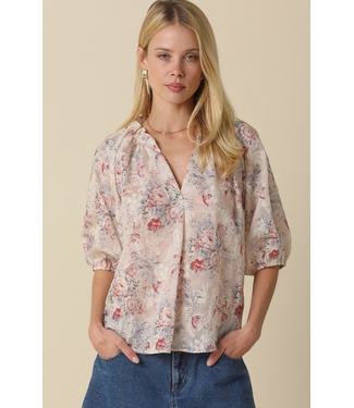 Janice Floral Blouse