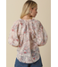 Janice Floral Blouse