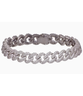 Jen Hansen Demi-Fine Vibration Bracelet, Sterling Silver