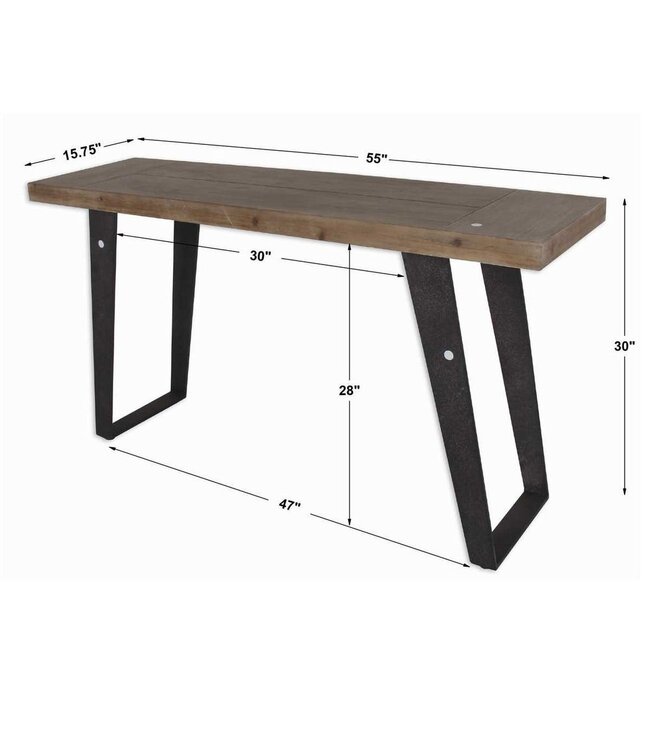 Uttermost Freddy Console Table