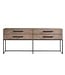 Universal Furniture Dwell Boulder Metal Base Console Table