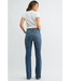 Just Black Denim High Rise Scissor Cut Flare - Medium Denim