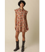 Poppy Floral Shirt Mini Dress