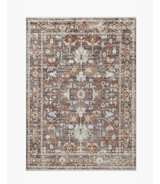Bonney Rug Charcoal/Spice