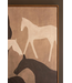 Framed Painting Five Horses 31.5x2x43.5