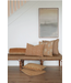 20x20 Corduroy Scallop Pillow, Gold