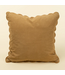 20x20 Corduroy Scallop Pillow, Gold