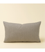 21x12 Black Ticking Pillow