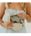 Pretty Simple Nylon Susie Sidekick Bum Bag Cream