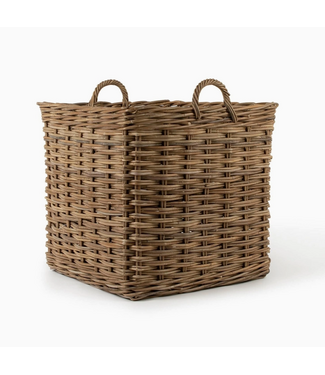 Rattan Square Basket 23.5" XL