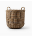 Rattan Round Basket XL 21"H