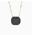 Pave Statement Necklace Gold-Lite Colorado