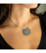 Pave Statement Necklace Gold Hema