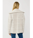 Plaid Button-Up Sweater Jacket