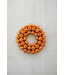 Orange Faux Pumpkin Wreath