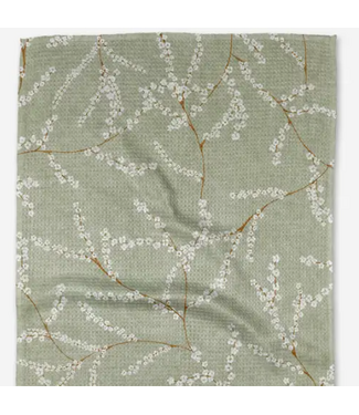 Quiet Flowers Tea Towel