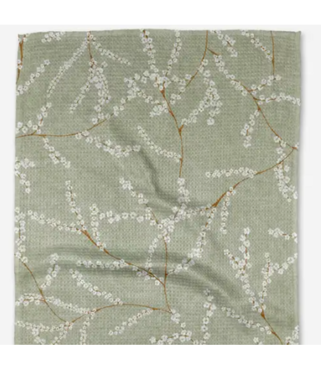 Quiet Flowers Tea Towel