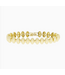 Metal Bean Bracelet Gold