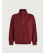 Varley Hawley Half Zip Sweat New Maroon