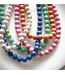 Wren Design Desert Confetti Colorful Beaded Necklace White