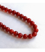 Wren Design Nia Chunky Carnelian Beaded Necklace 16in