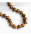 Wren Design Wild Star Jade Beaded Necklace Brown