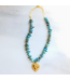 Wren Design Grace Heart Beaded Necklace