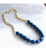 Wren Design Ena Lapis Lazuli Statement Necklace
