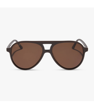 Diff Eyewear Tosca II Aviator Sunglasses Truffle Truffle