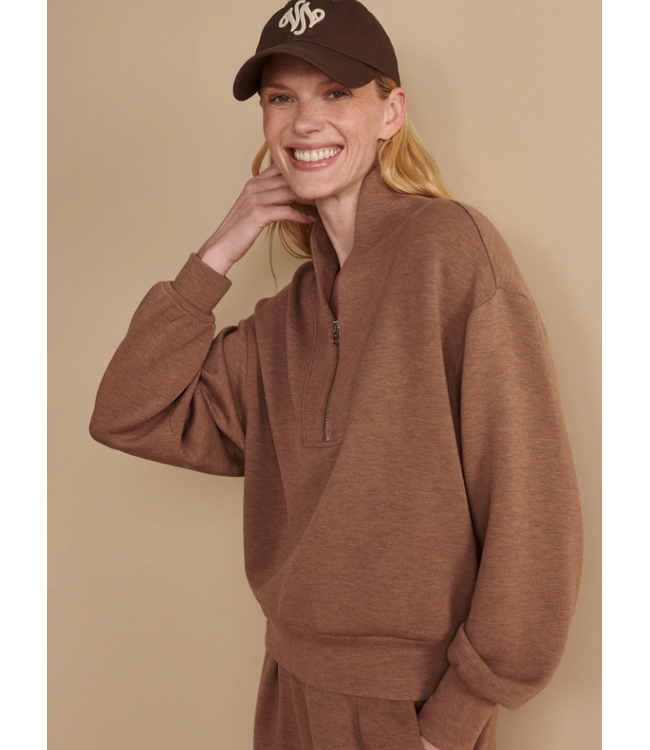 Varley Davidson Sweat Golden Bronze