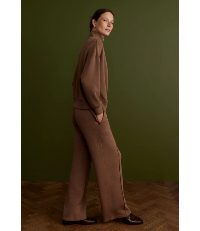 Varley The Wide Leg Pant 30" Golden Bronze Marl