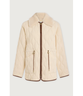 Varley Bartley Quilted Jacket Parchment