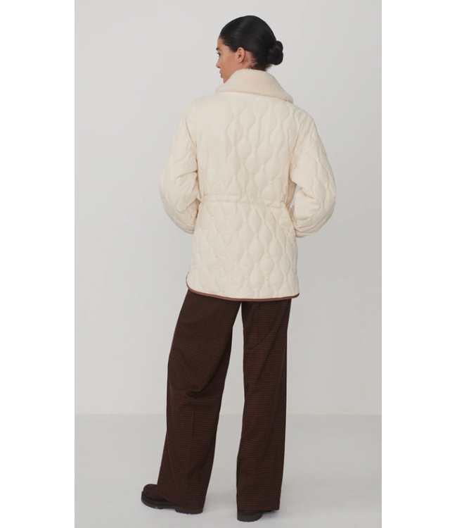 Varley Bartley Quilted Jacket Parchment