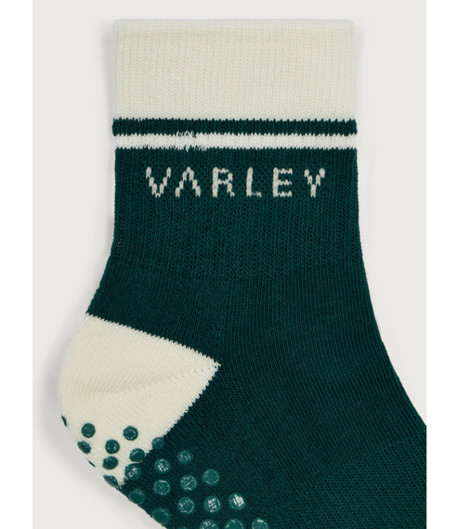 Varley Grayson Half Crew Grip Sock Ponderosa Pine