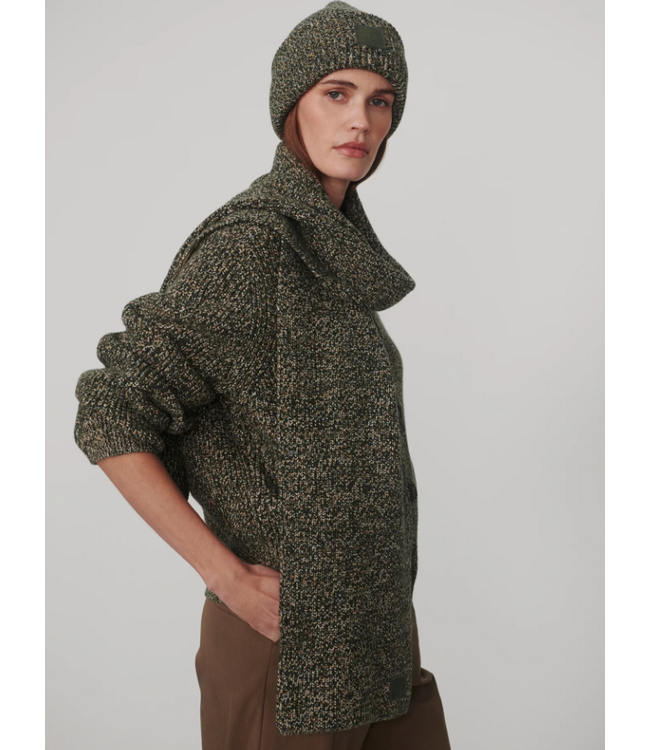 Varley Jarne Knit Scarf Ponderosa Pine Fleck