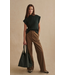 Varley Lima Wide Leg 31" Teak Olive