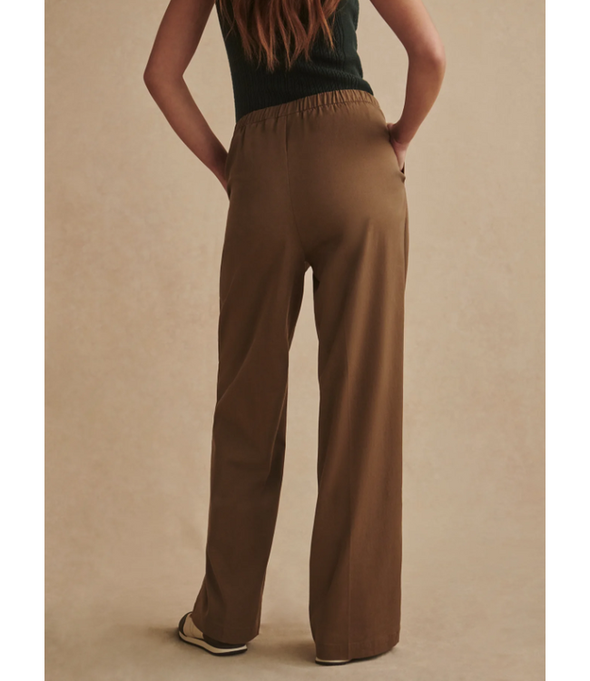 Varley Lima Wide Leg 31" Teak Olive