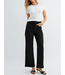 Just Black Patch Pocket Wide Leg - Black