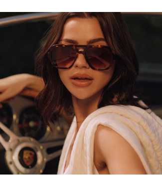 Diff Eyewear Layton Rich Tort Brown Sunglasses