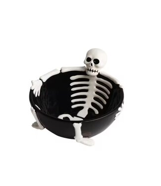 Lounging Skeleton Bowl