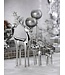 Zodax Reindeer Figurine Tall Polished Nickel