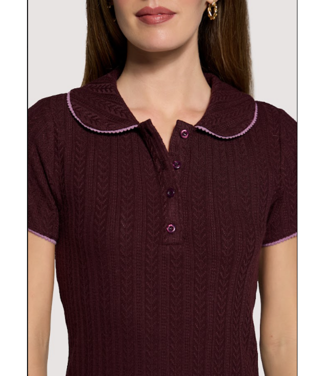 Samira Top Plum