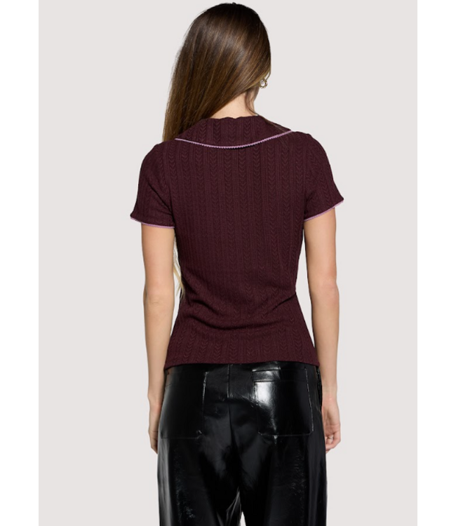 Samira Top Plum