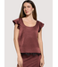 Romantic Grace Top Plum