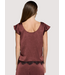 Romantic Grace Top Plum