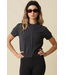 Maddie Short Sleeve Knit Cardigan DK Charcoal
