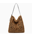 Melie Bianco Annie Tan Faux Fur Tote Bag