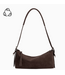 Melie Bianco Valeria Chocolate Recycled Vegan Suede Shoulder Bag