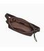 Melie Bianco Valeria Chocolate Recycled Vegan Suede Shoulder Bag